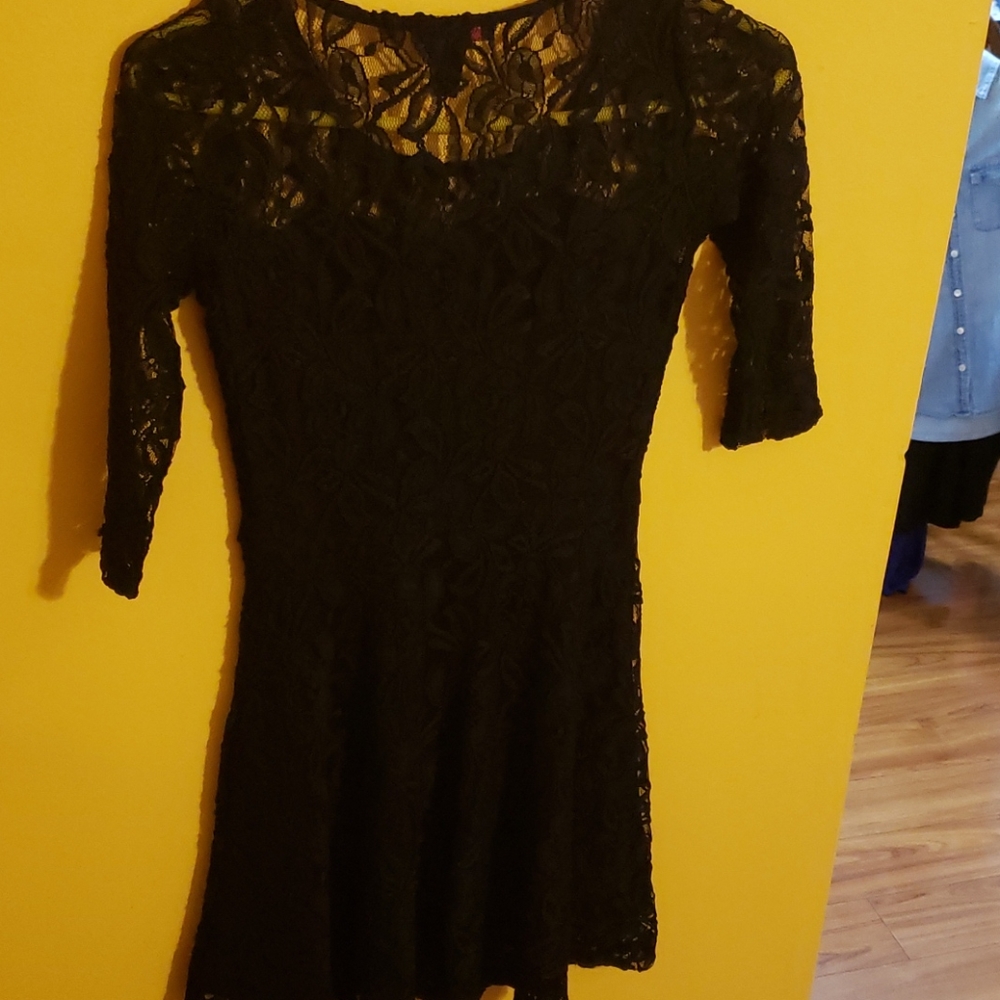Black Lacey dress